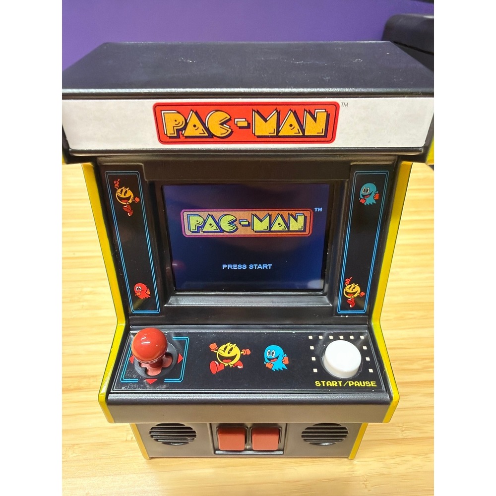 Basic Fun Pac-Man‎ Mini Arcade Countercade Electronic Game Tested Working - Picture 2 of 7